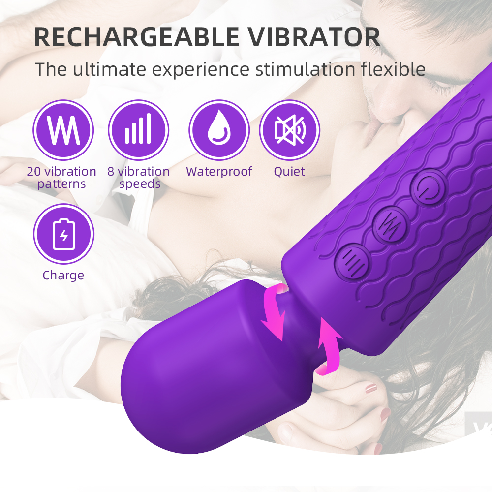Powerful-Clitoris-Vibrators-USB-Recharge-AV-Vibrator-Massager-Sexual-Wellness-Erotic-Sex-Toys-for-Wo-2