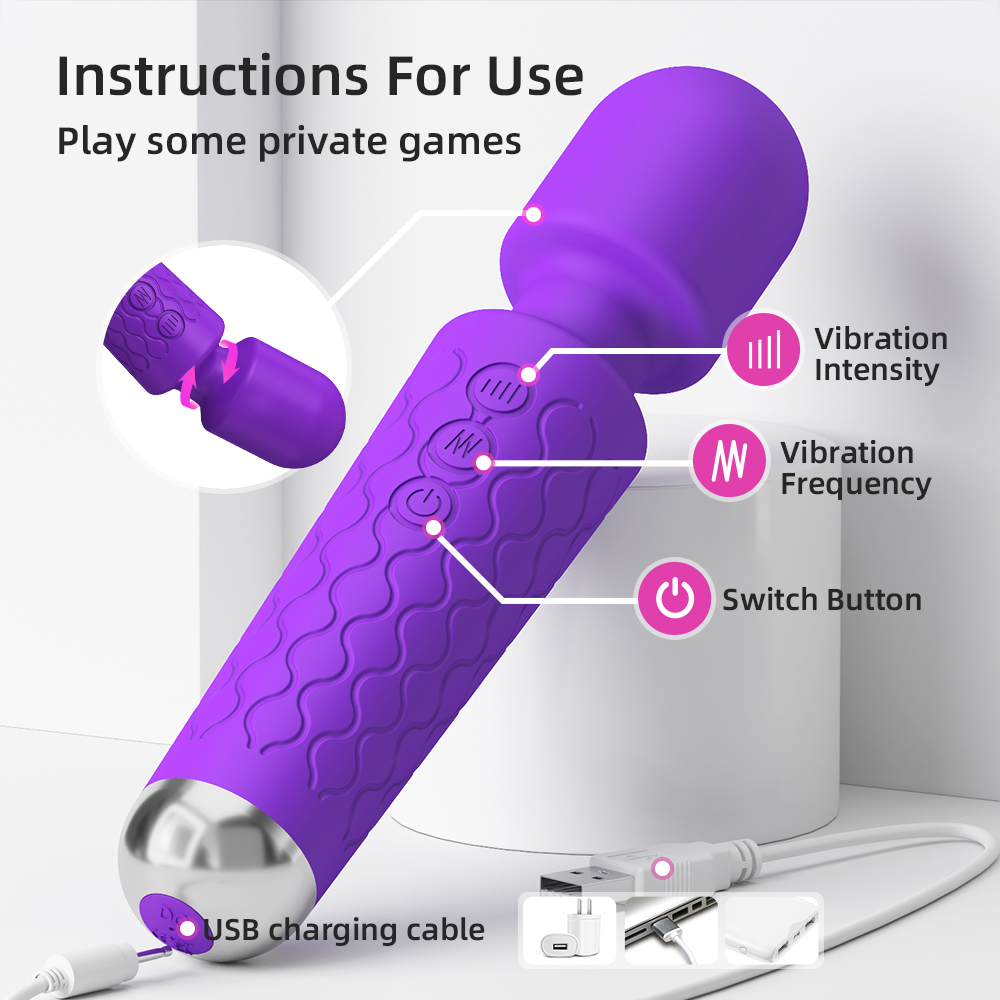 Powerful-Clitoris-Vibrators-USB-Recharge-AV-Vibrator-Massager-Sexual-Wellness-Erotic-Sex-Toys-for-Wo-5